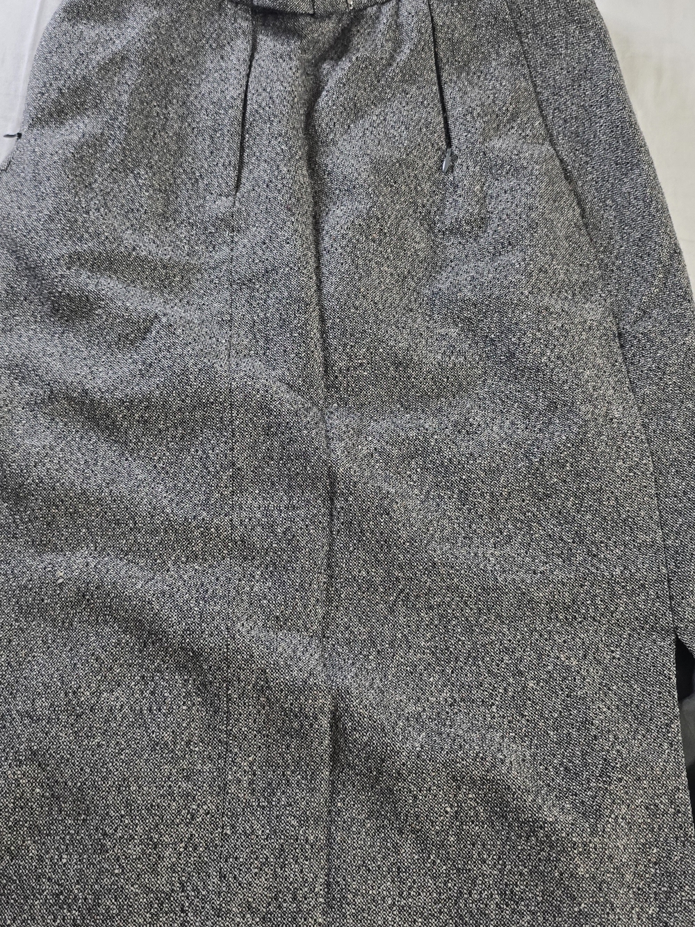Finity Gray Tweed Pencil Skirt